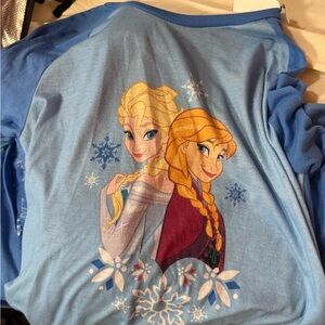Disney Frozen Blue Long Sleeve Shirt